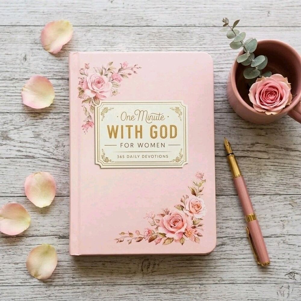 One Minute With God for Women: Women's Daily Devotional & Prayer Journal -